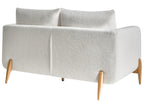 Sofa 2 Seater GIMO Boucle White