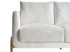 Sofa 2 Seater GIMO Boucle White