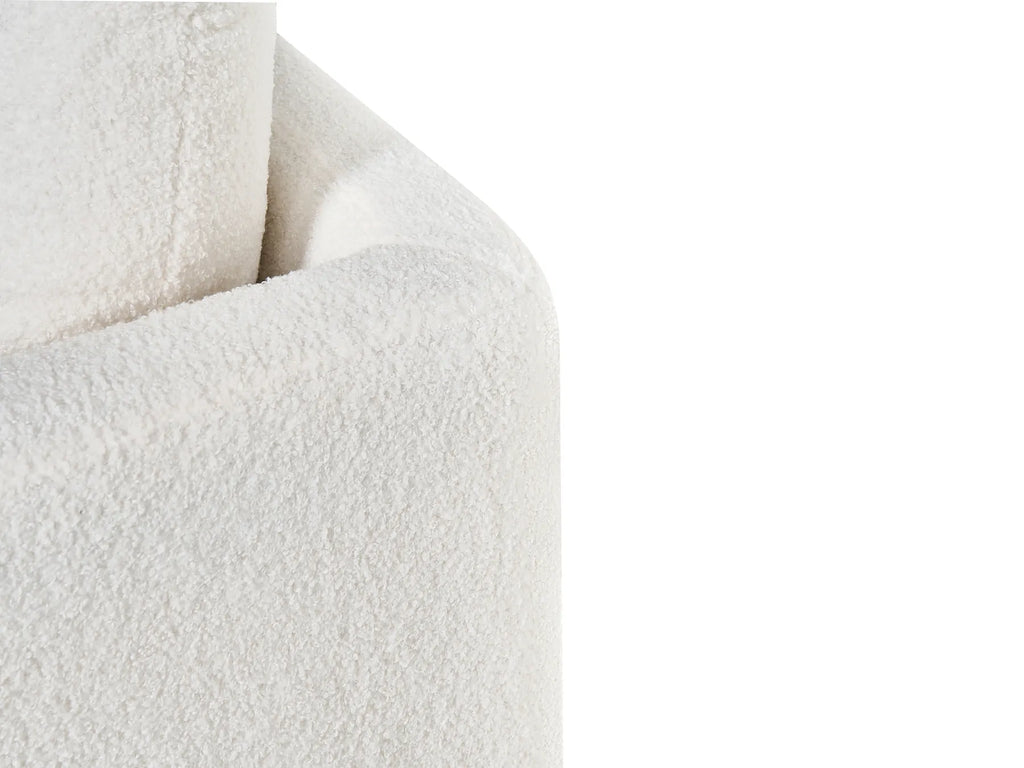 Sofa 2 Seater GIMO Boucle White