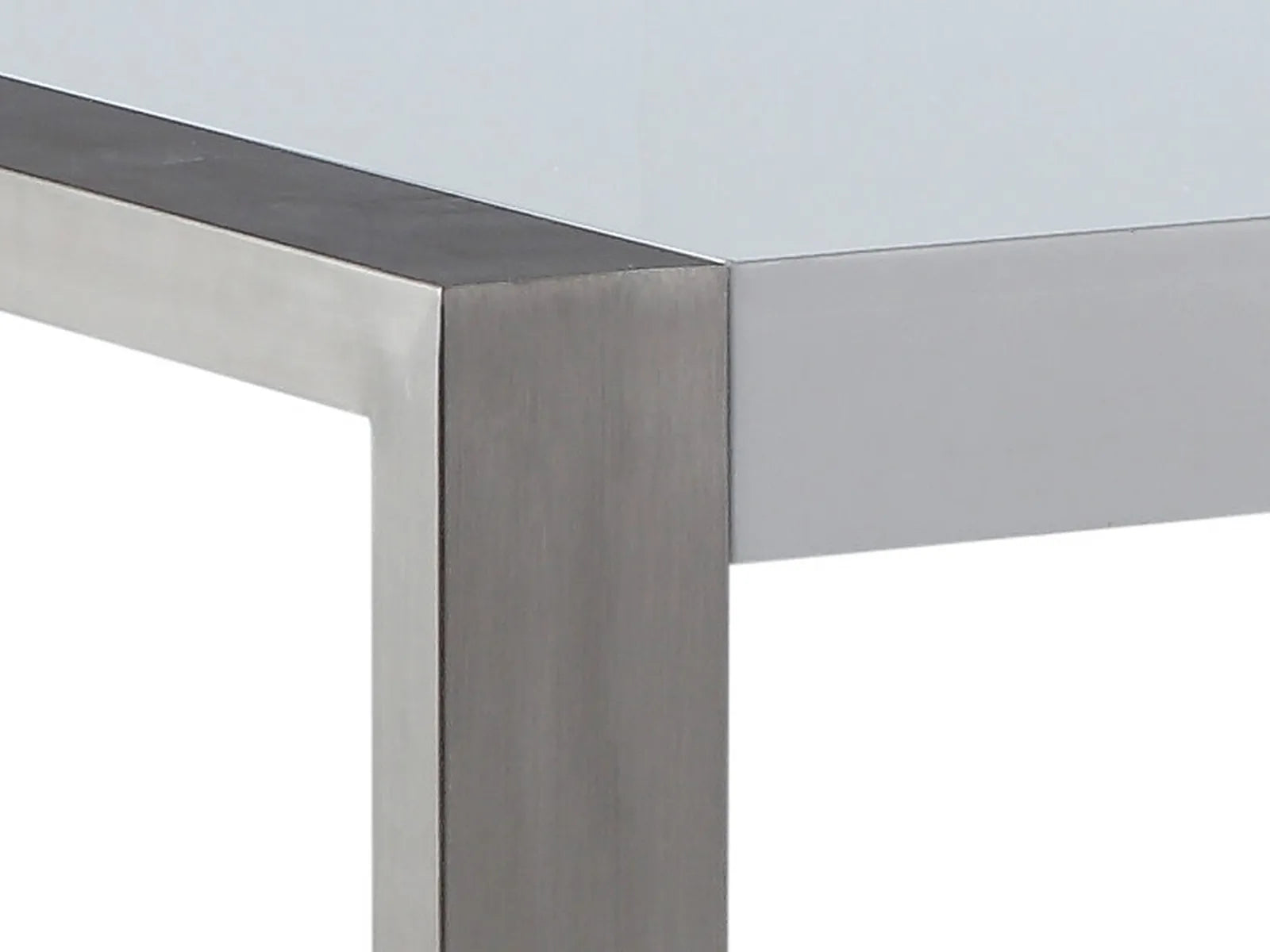 Dining Table ARCTIC Silver 180 cm 90 cm