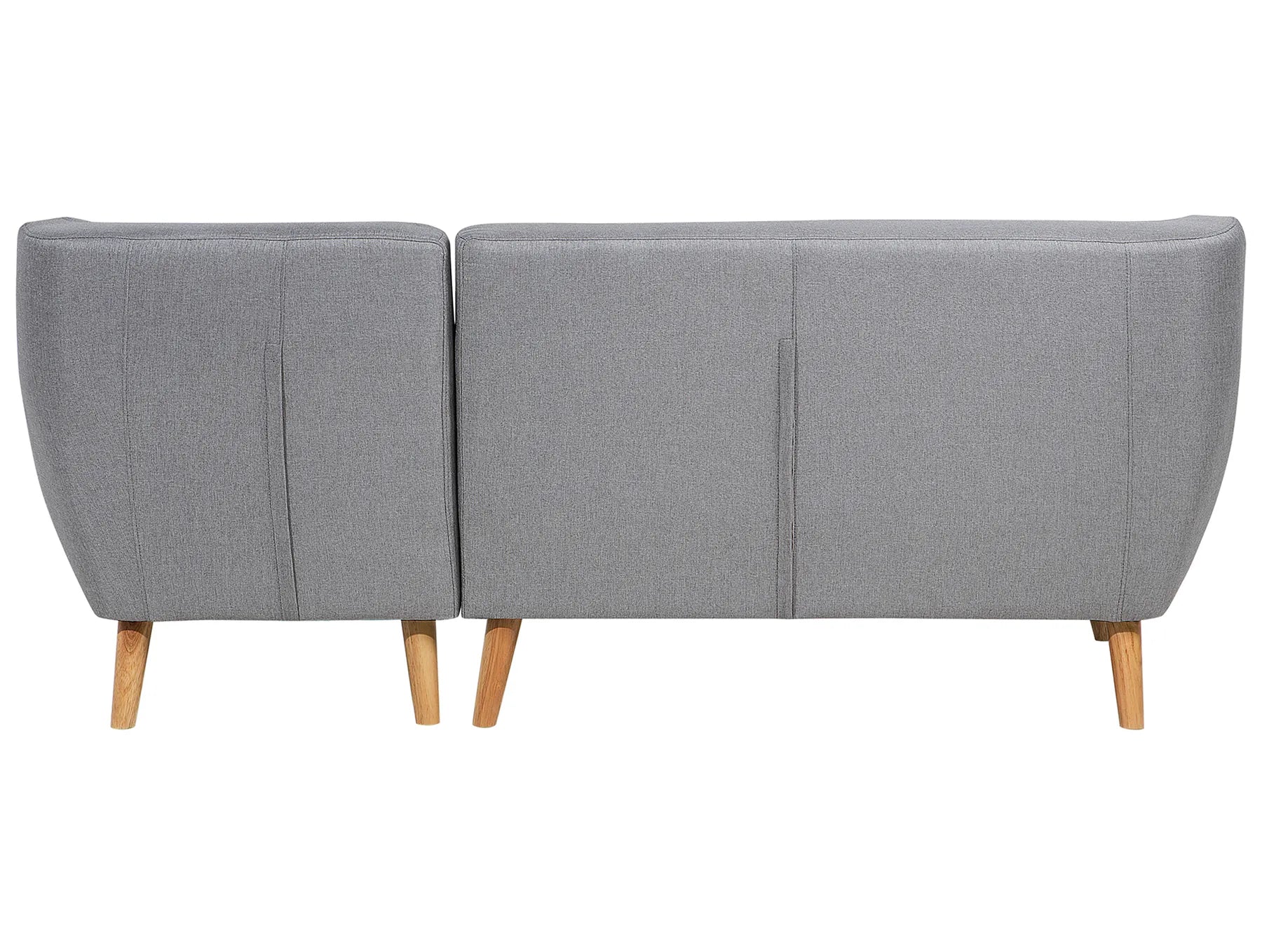 Corner Sofa 3 Seater MOTALA Fabric Light Grey Left Hand
