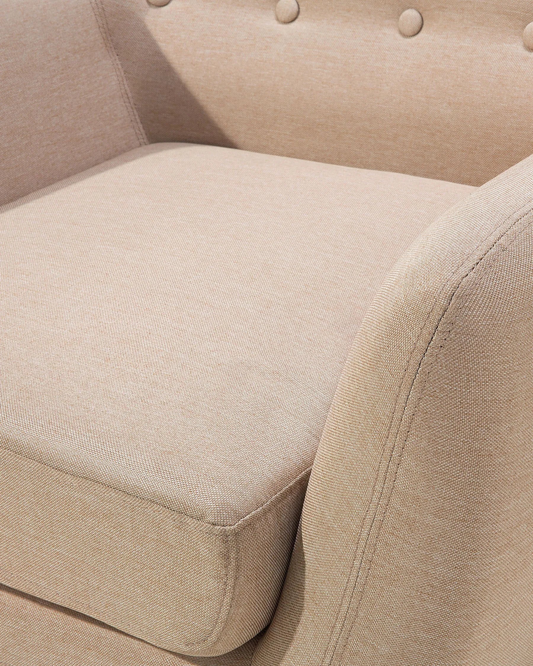 Armchair MOTALA Fabric Beige