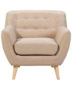 Armchair MOTALA Fabric Beige