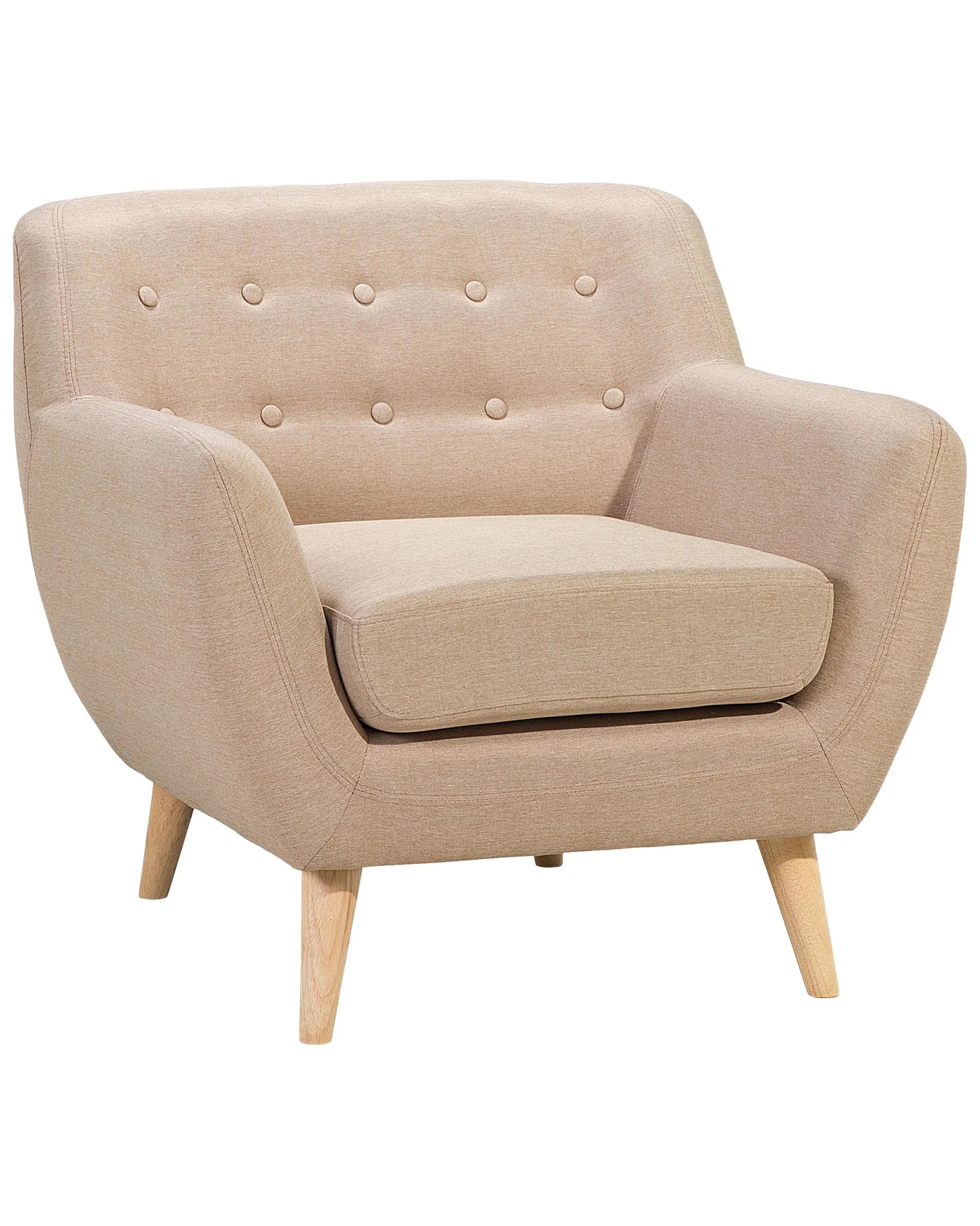 Armchair MOTALA Fabric Beige