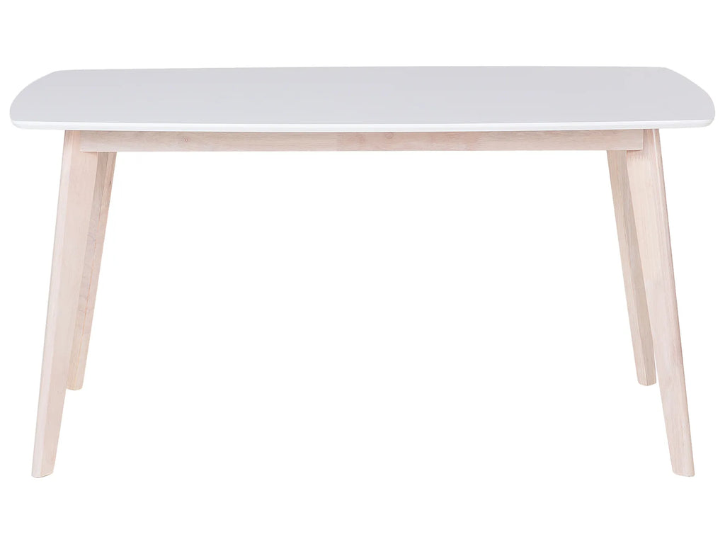 Dining Table SANTOS White 150 cm 90 cm