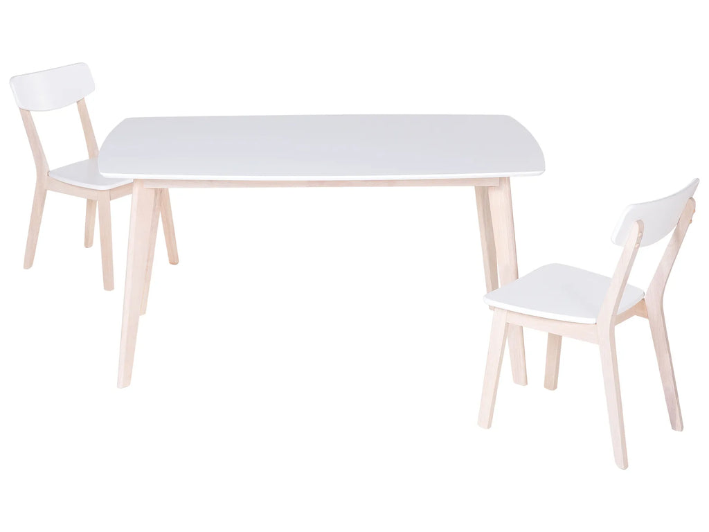 Dining Table SANTOS White 150 cm 90 cm