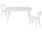 Dining Table SANTOS White 150 cm 90 cm