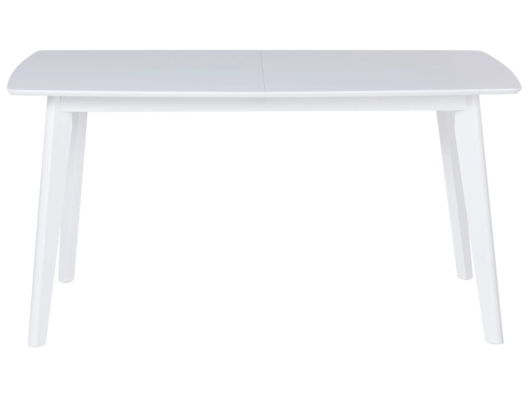 Extending Dining Table White 150/195 cm 90 cm