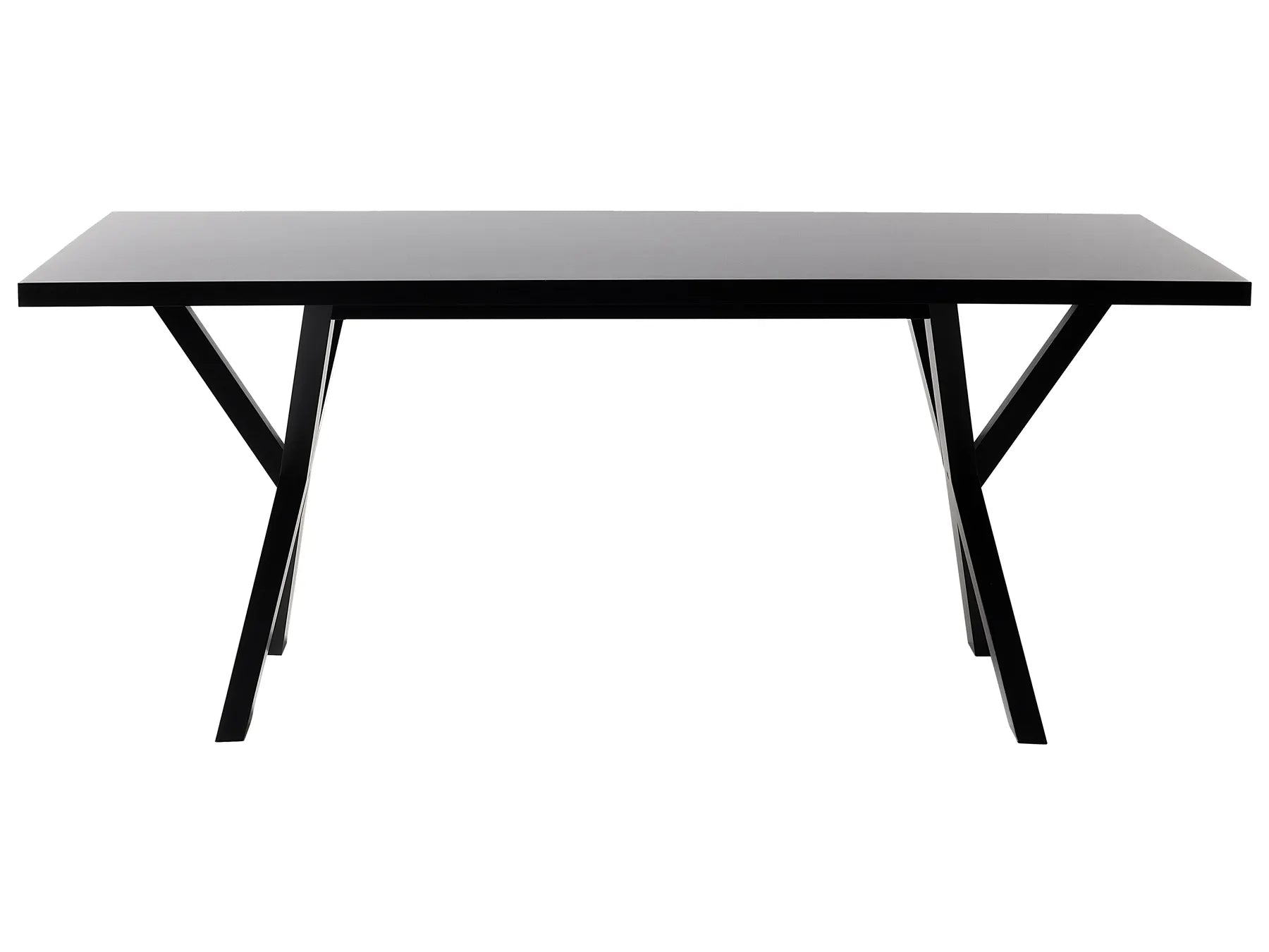 Dining Table LISALA Black 180 cm 100 cm