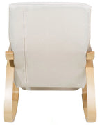Rocking Chair WESTON Fabric Light Beige