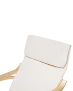 Rocking Chair WESTON Fabric Light Beige