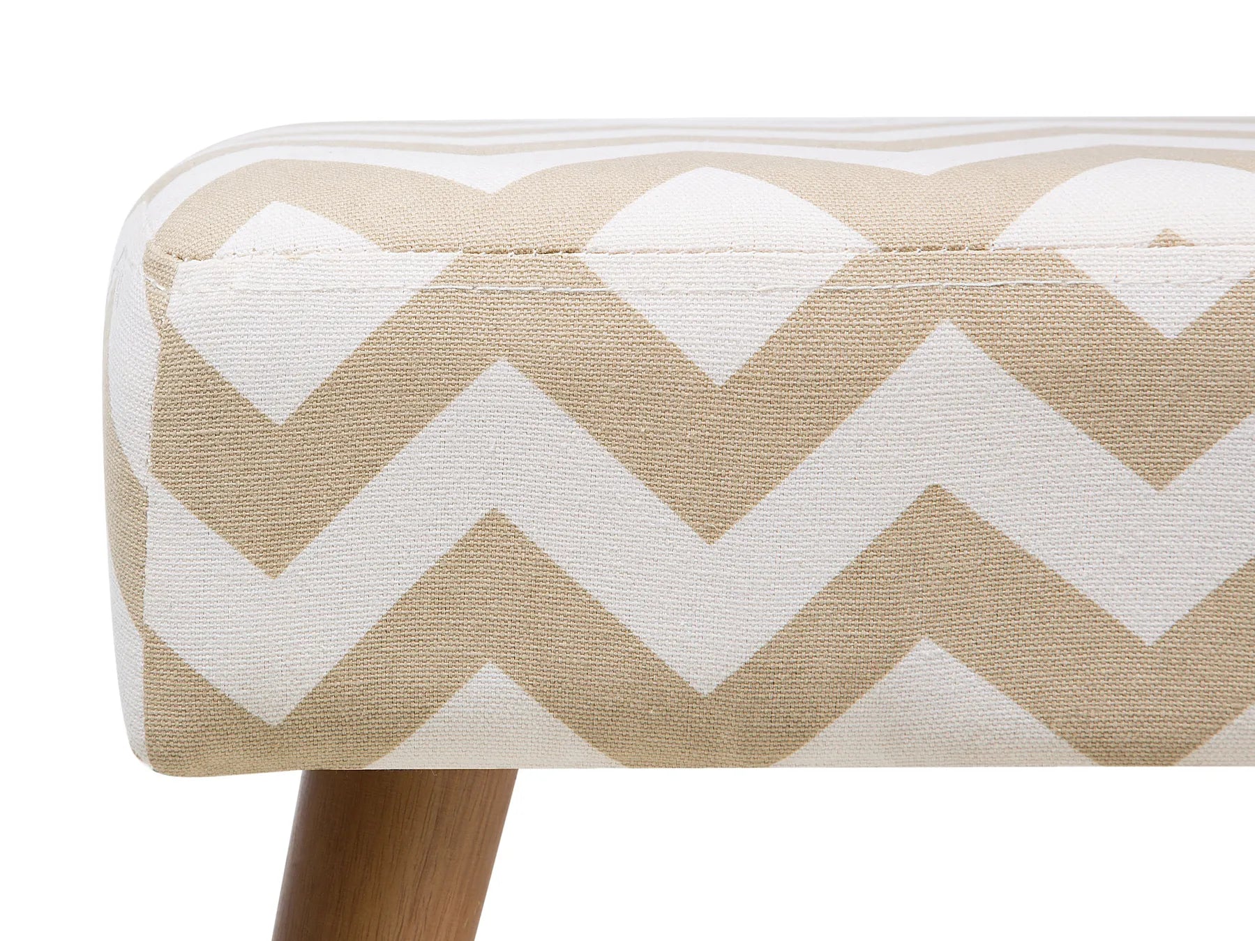 Footstool TAKOMA Cotton Beige