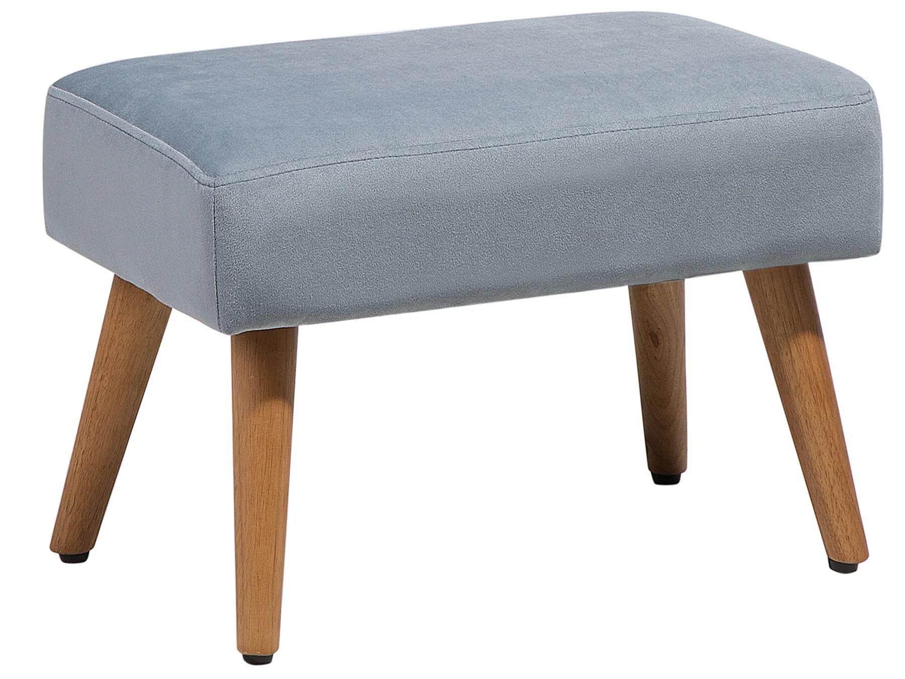Footstool TAKOMA Velvet Grey