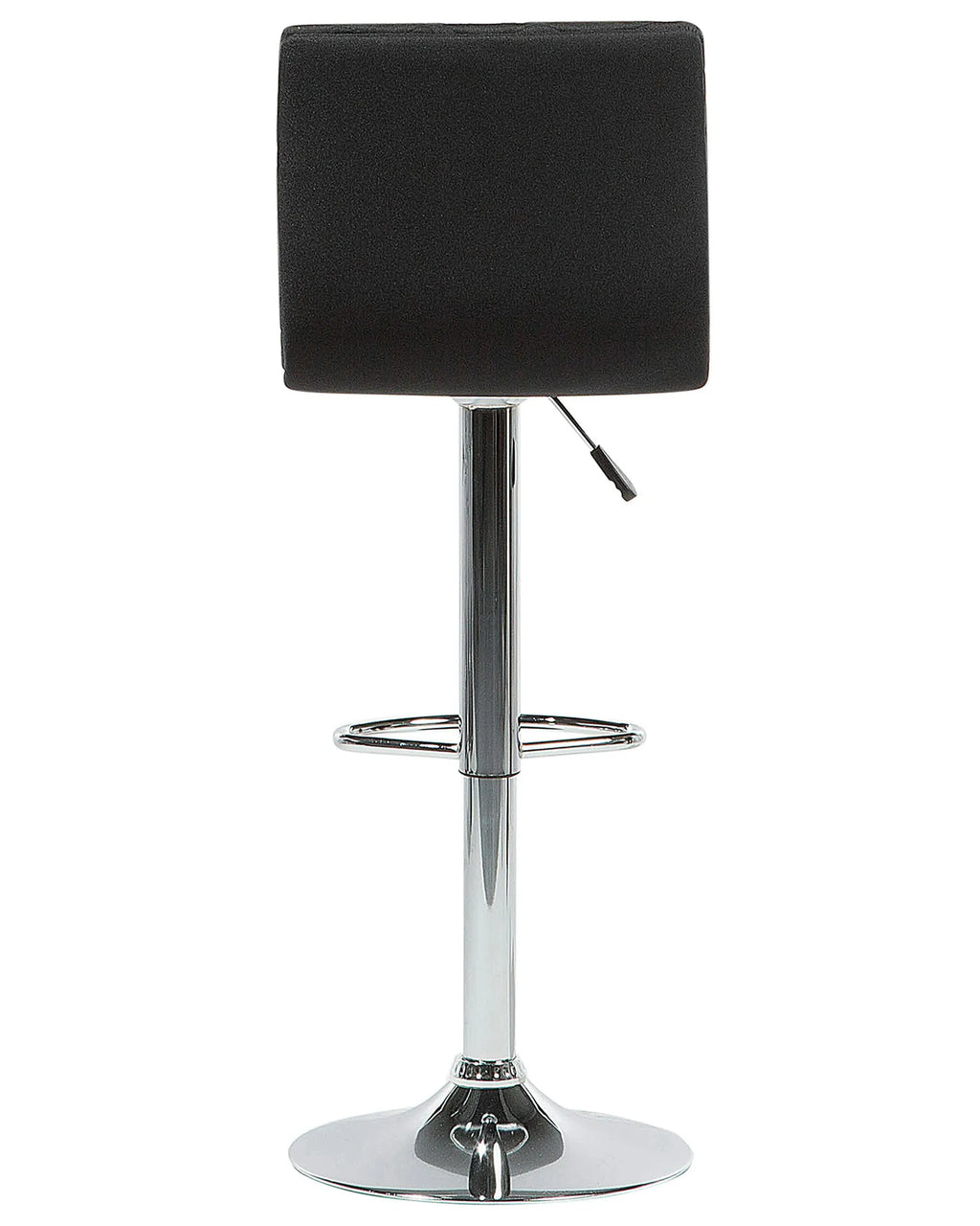 Set of 2 Bar Chairs ORLANDO Swivel Black