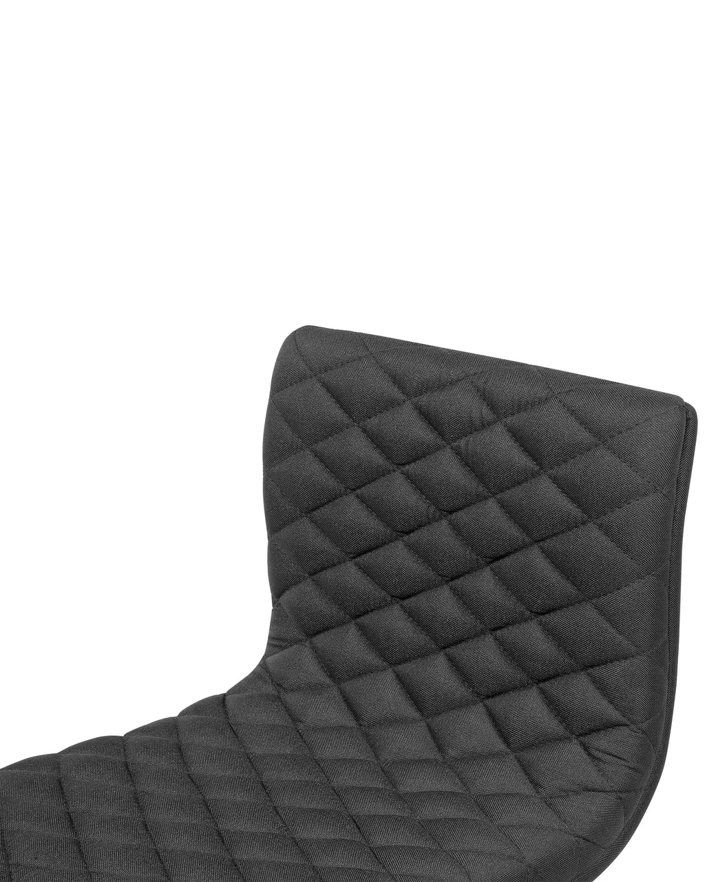 Set of 2 Bar Chairs ORLANDO Swivel Black