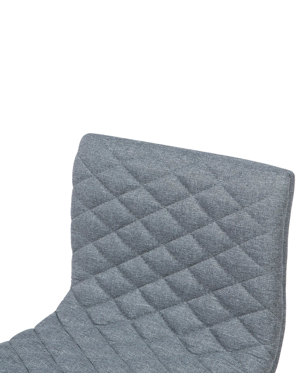 Set of 2 Bar Chairs ORLANDO Swivel Grey