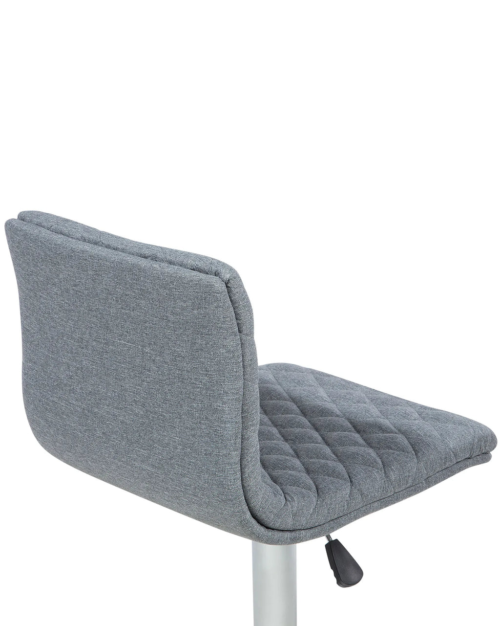 Set of 2 Bar Chairs ORLANDO Swivel Grey