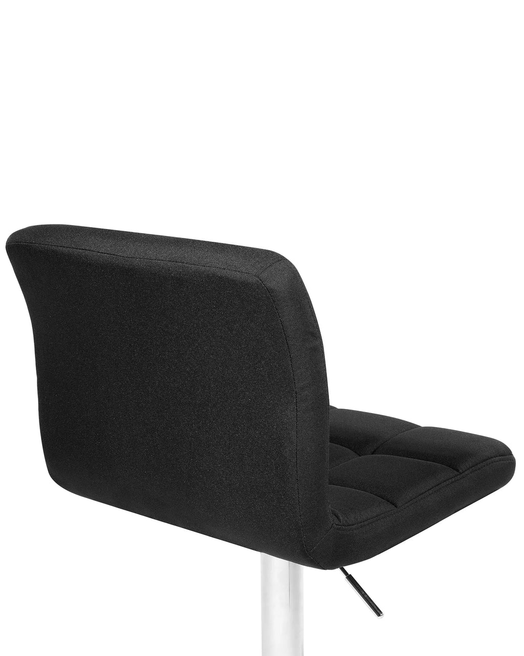 Set of 2 Bar Chairs MARION Swivel Black