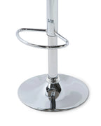 Set of 2 Bar Chairs MARION Swivel Light Beige