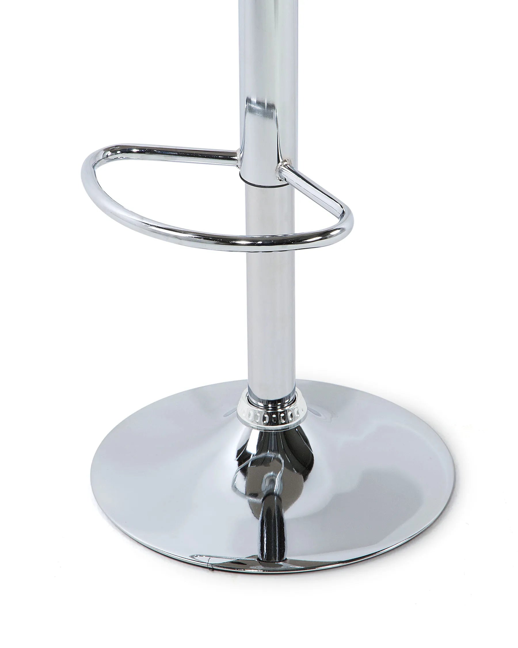 Set of 2 Bar Chairs MARION Swivel Light Beige