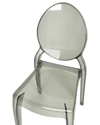 Set of 4 Dining Chairs MERTON Black