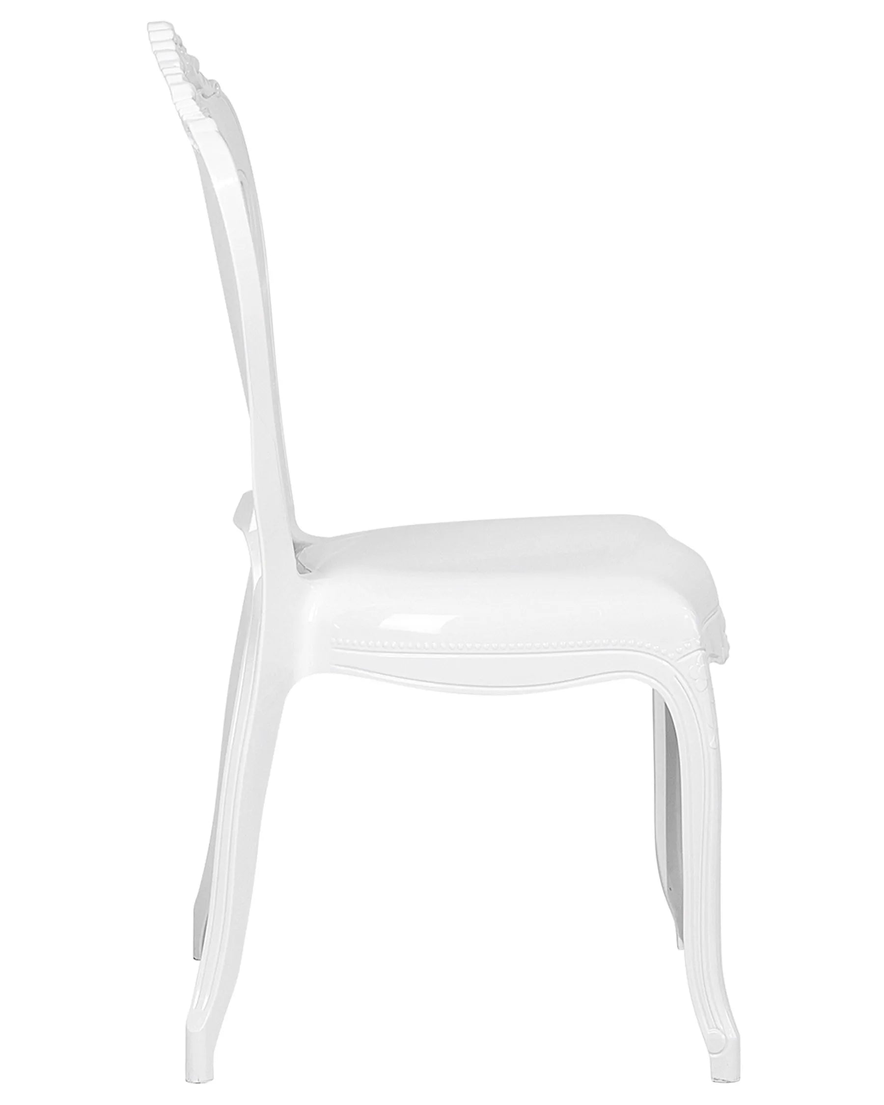 Set of 2 Dining Chairs VERMONT White