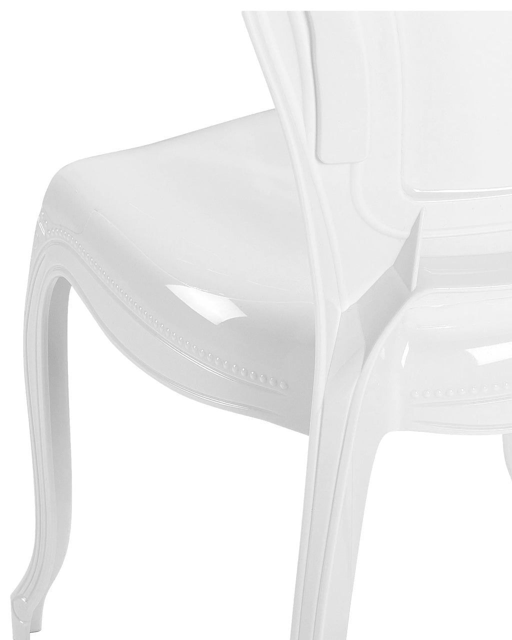 Set of 2 Dining Chairs VERMONT White