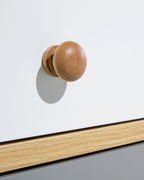 2 Drawer Bedside Table FARGO Light Brown