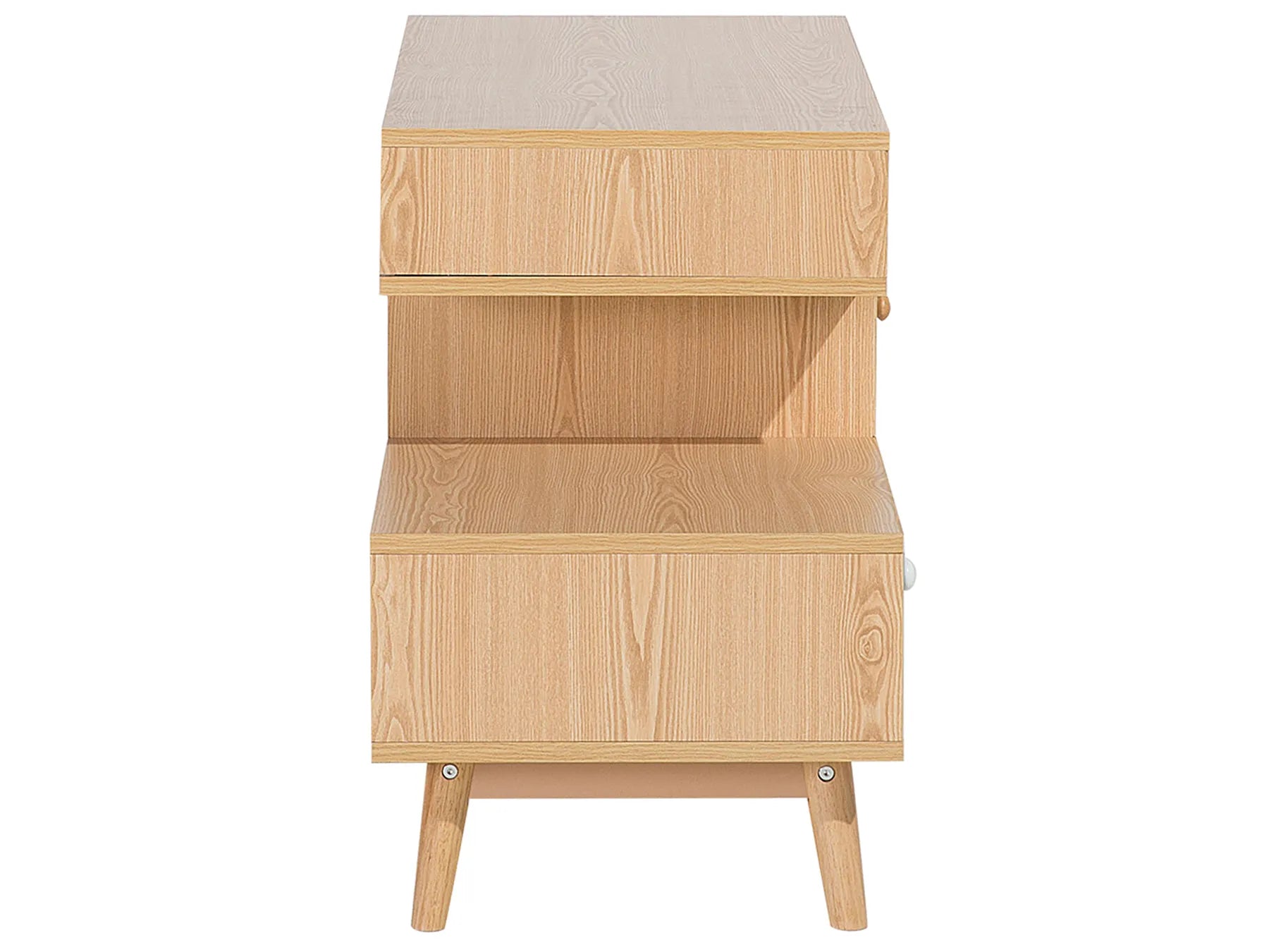 4 Drawer Chest IRVINE Brown/ White