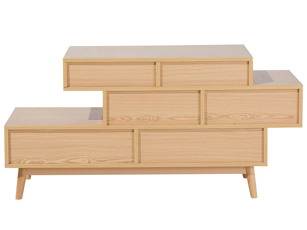 4 Drawer Chest IRVINE Brown/ White