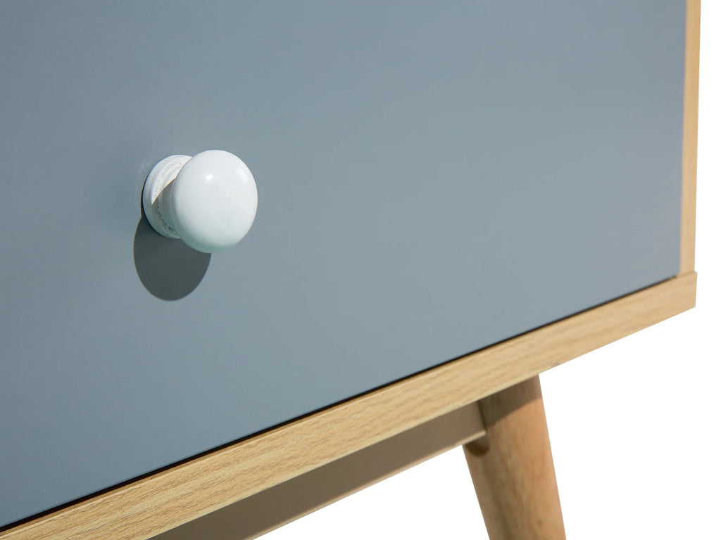 4 Drawer Chest IRVINE Brown/ White