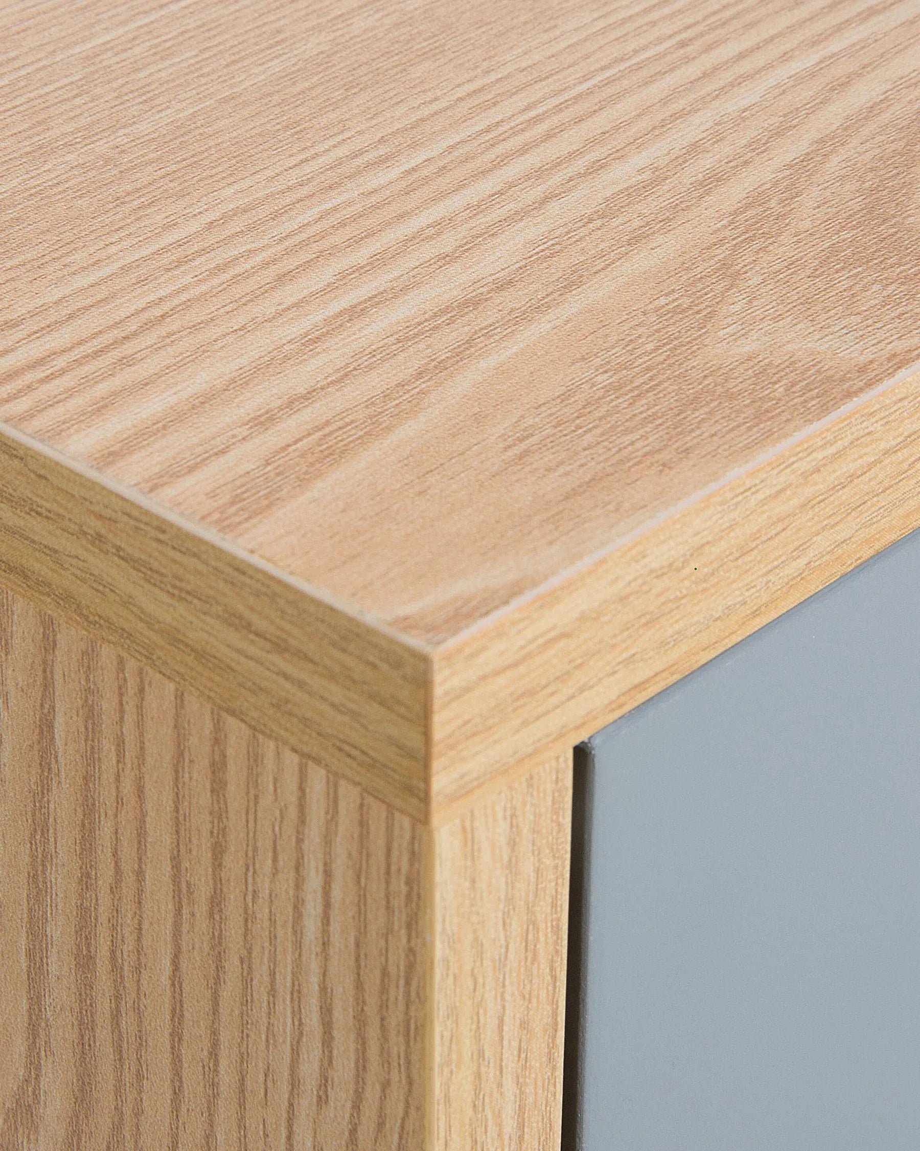 1 Drawer Bedside Table ARVADA Light Brown