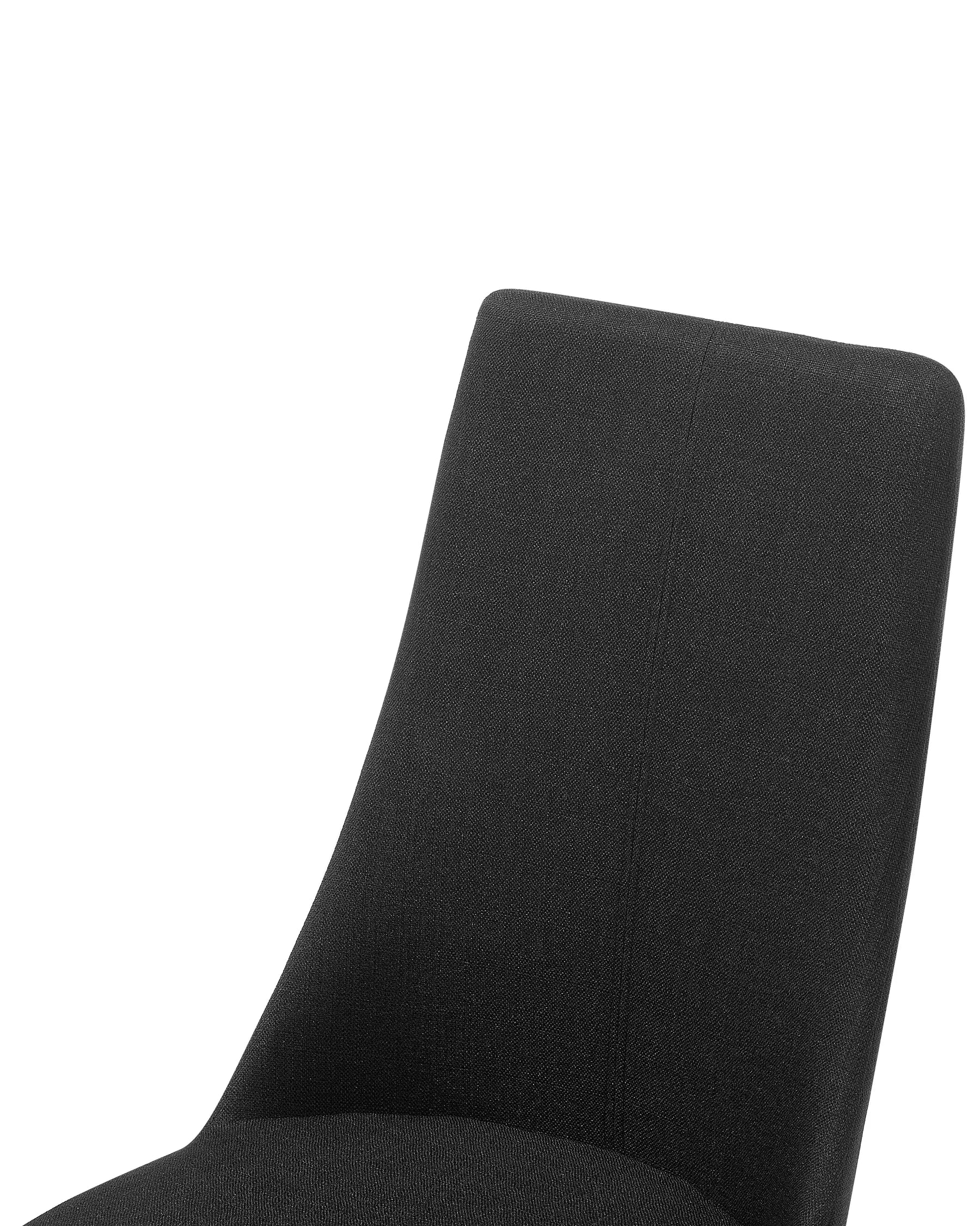 Set of 2 Dining Chairs CLAYTON Black