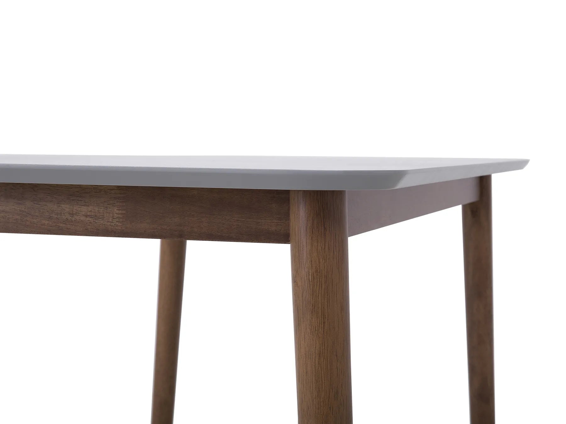 Dining Table MODESTO Grey 118 cm 77 cm Wood