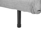 Single Sofa Bed SETTEN Fabric Light Grey