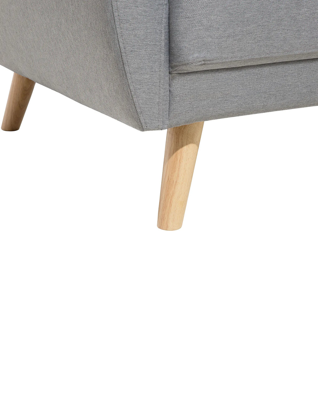 Recliner Chair FLORLI Fabric Light Grey