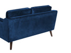 Sofa 2 Seater LOKKA Velvet Navy Blue