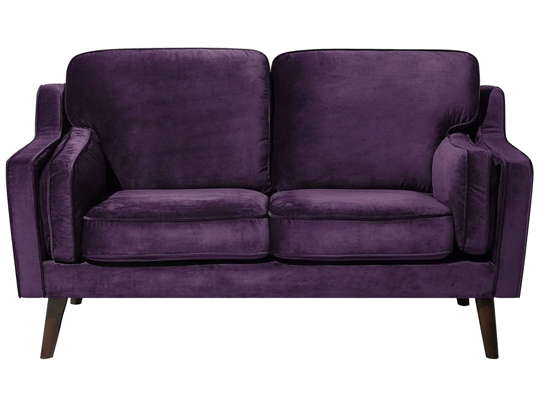 Sofa 2 Seater LOKKA Velvet Purple