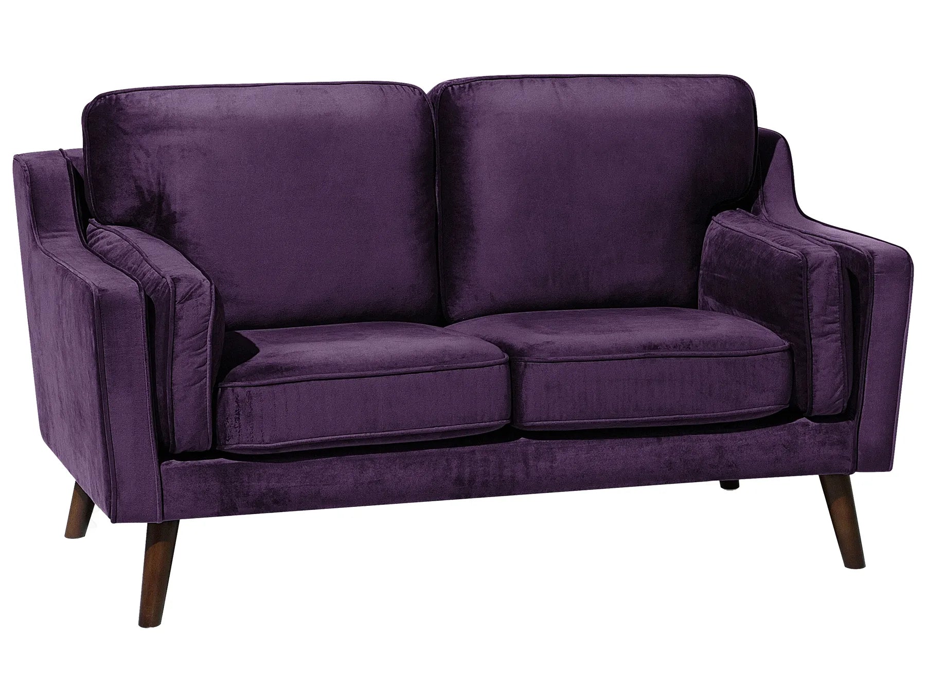 Sofa 2 Seater LOKKA Velvet Purple