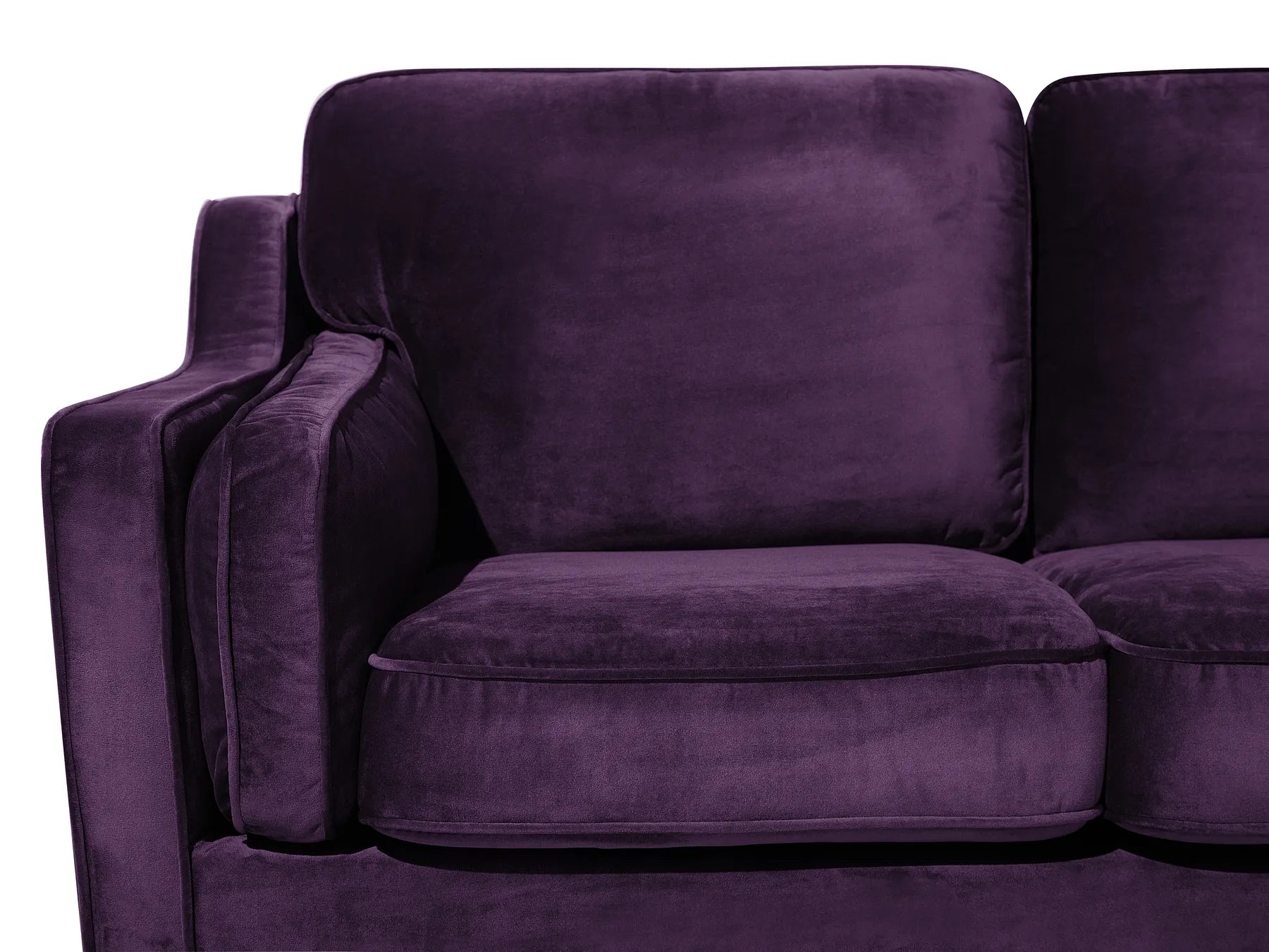 Sofa 2 Seater LOKKA Velvet Purple