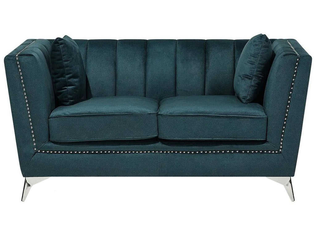 Sofa 2 Seater GAULA Velvet Teal