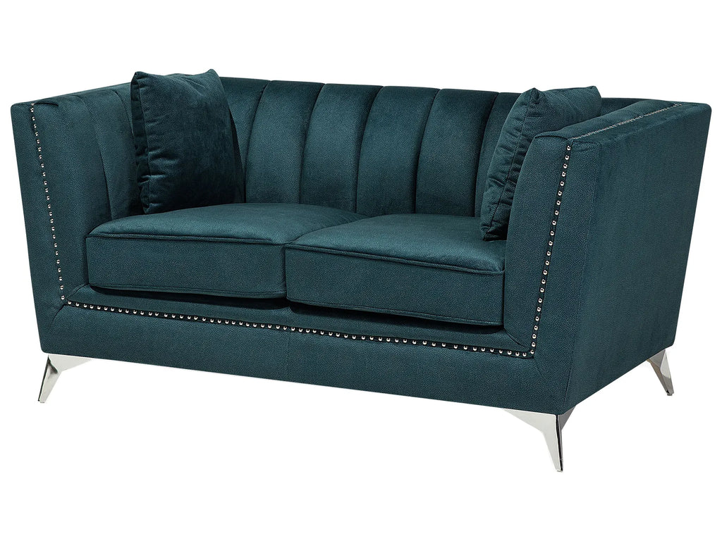 Sofa 2 Seater GAULA Velvet Teal