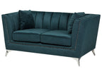 Sofa 2 Seater GAULA Velvet Teal