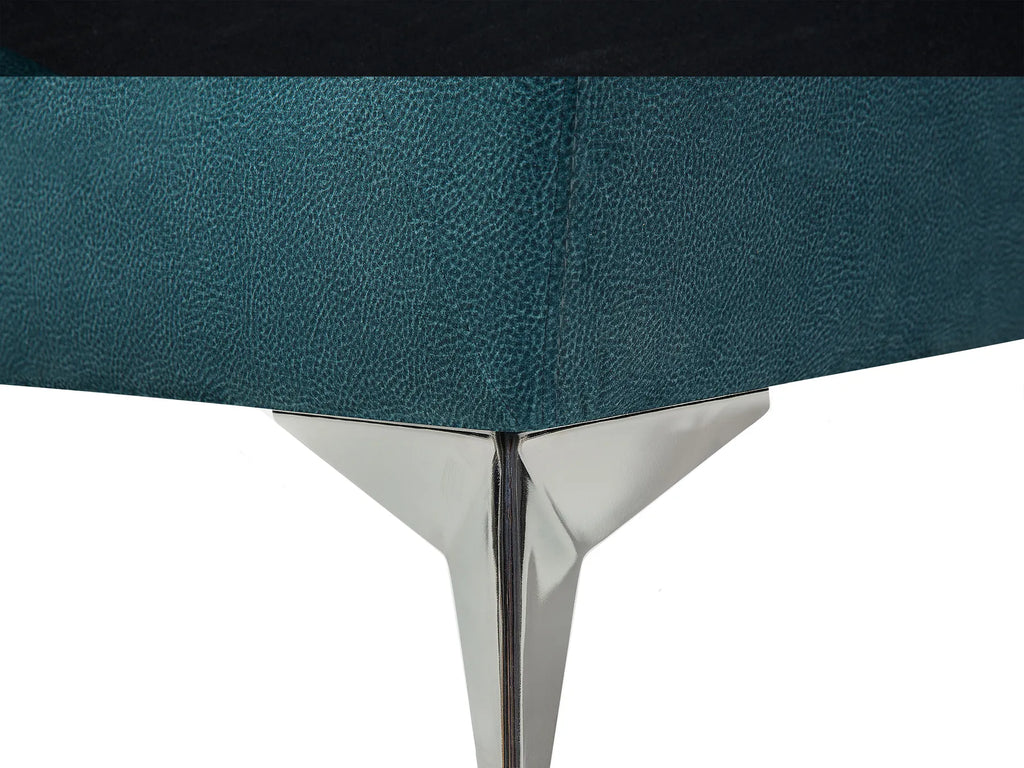 Sofa 2 Seater GAULA Velvet Teal