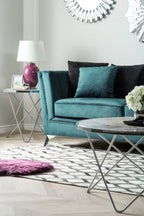 Sofa 2 Seater GAULA Velvet Teal