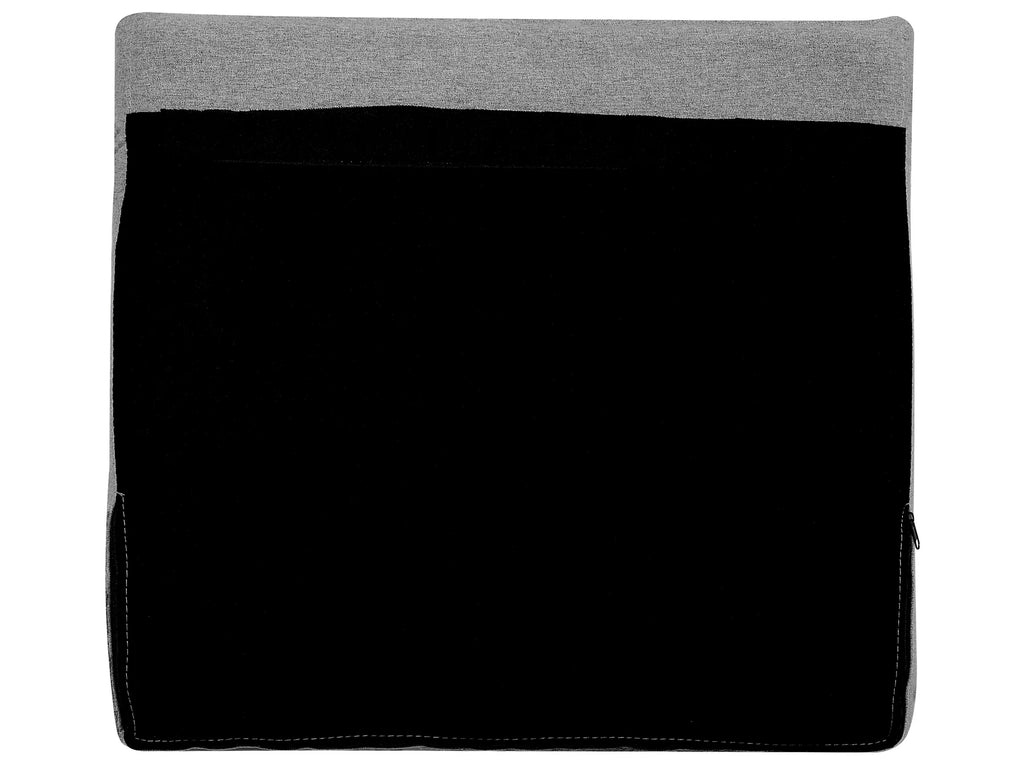 Sofa 2 Seater VISSLAND Fabric Light Grey