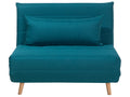 Single Sofa Bed SETTEN Fabric Sea Blue