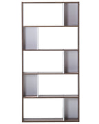 5 Tier Bookcase ORILLA 174 cm Dark Brown