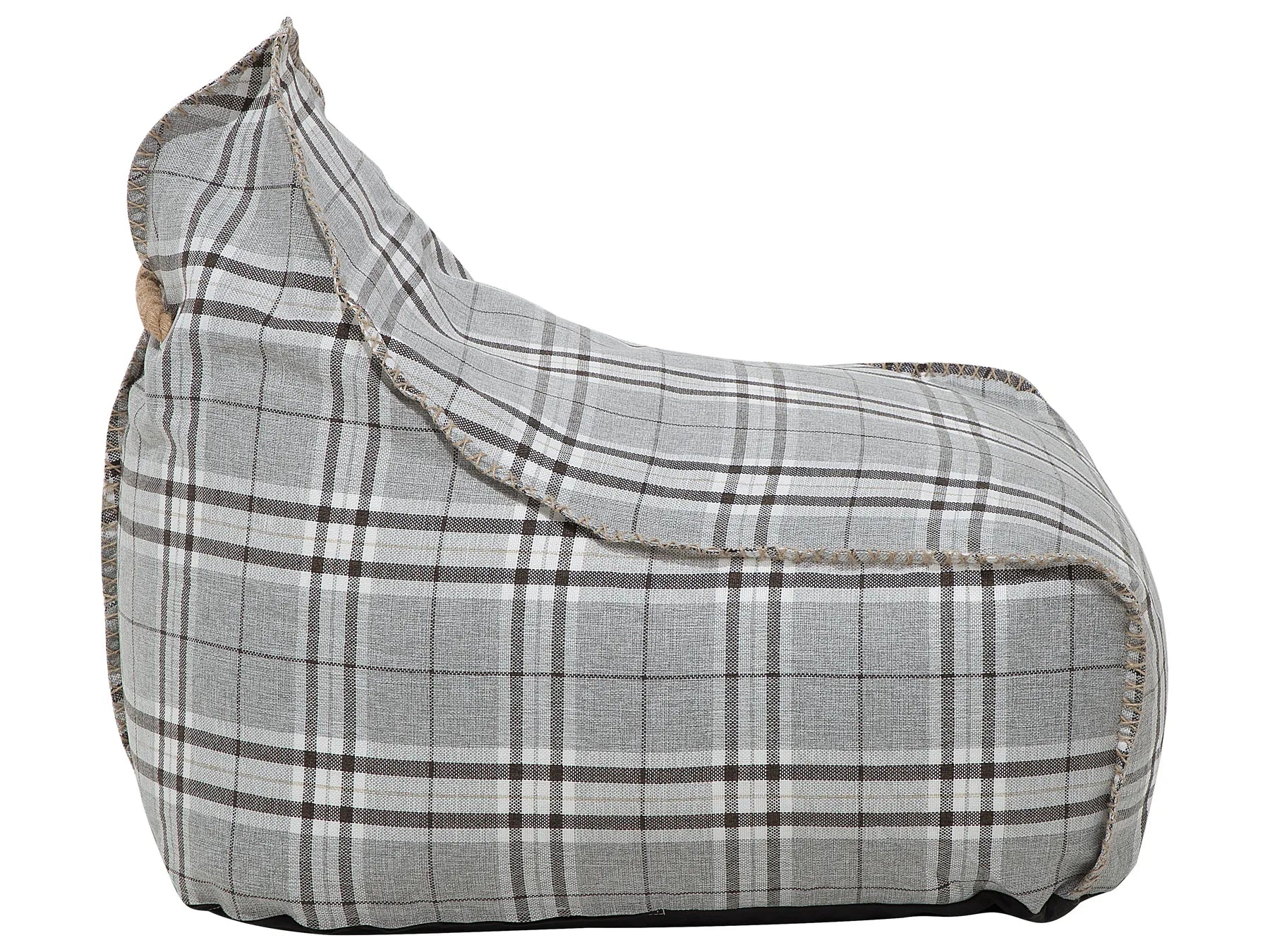 Bean Bag 200 L DROP LINEN 63 cm 75 cm Grey