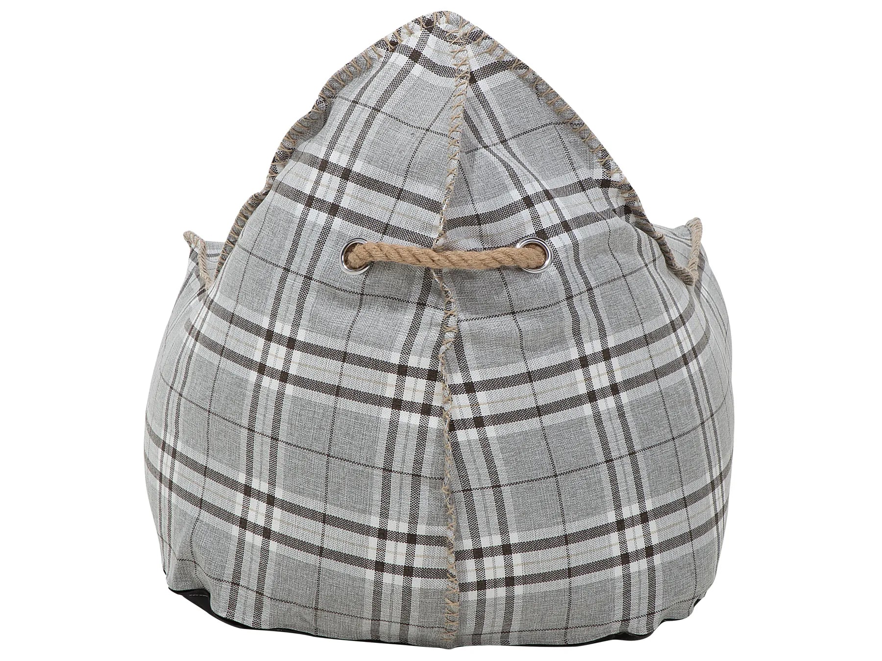 Bean Bag 200 L DROP LINEN 63 cm 75 cm Grey